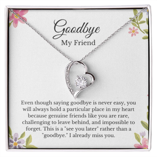 Best Friend Going Away Gift for Friend Moving Away Gift Farewell Gift Best Friend Goodbye Gift, Going Away GiftMinimalist Summer Jewelry