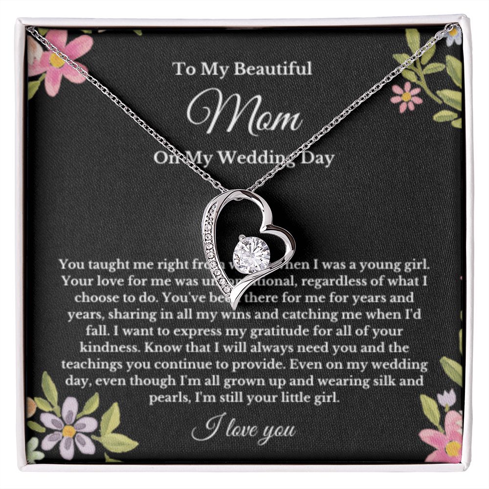 Mother Of The Bride Gift From Daughter Mother Of The Bride Necklace From Bride Gift Mom Of Bride Present To Mom From Bride Gifts