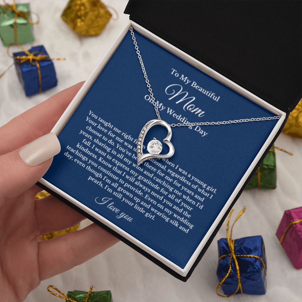 Mother Of The Bride Gift From Daughter Mother Of The Bride Necklace From Bride Gift Mom Of Bride Present To Mom From Bride Gifts