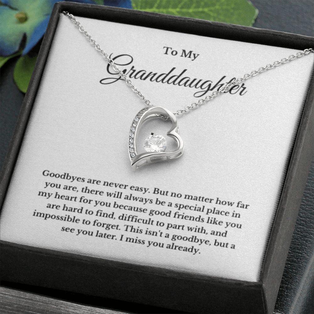 Granddaughter Going Away Gift, From Grandma, From Grandpa, Moving Away Gift Farewell Gift Granddaughter Goodbye Gift
