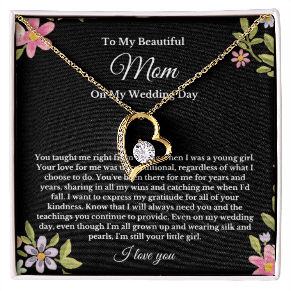 Mother Of The Bride Gift From Daughter Mother Of The Bride Necklace From Bride Gift Mom Of Bride Present To Mom From Bride Gifts