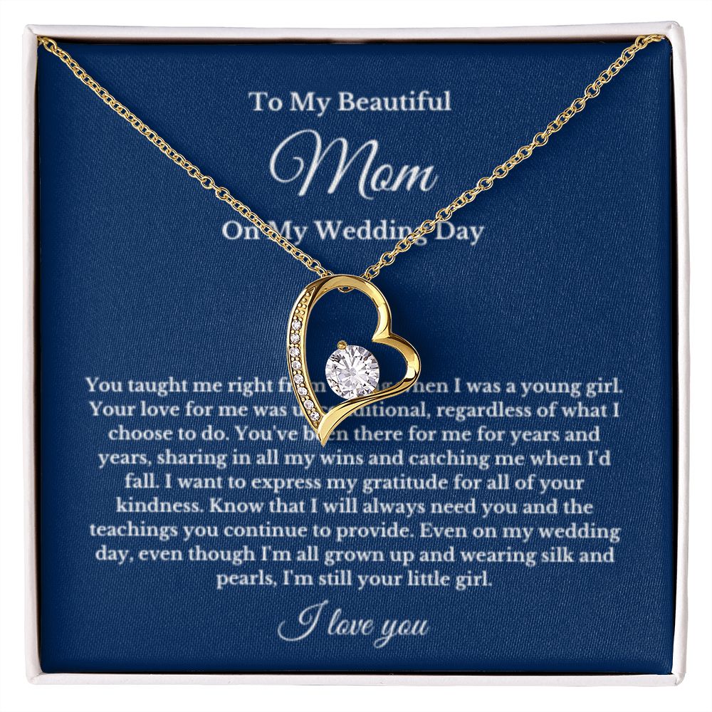 Mother Of The Bride Gift From Daughter Mother Of The Bride Necklace From Bride Gift Mom Of Bride Present To Mom From Bride Gifts