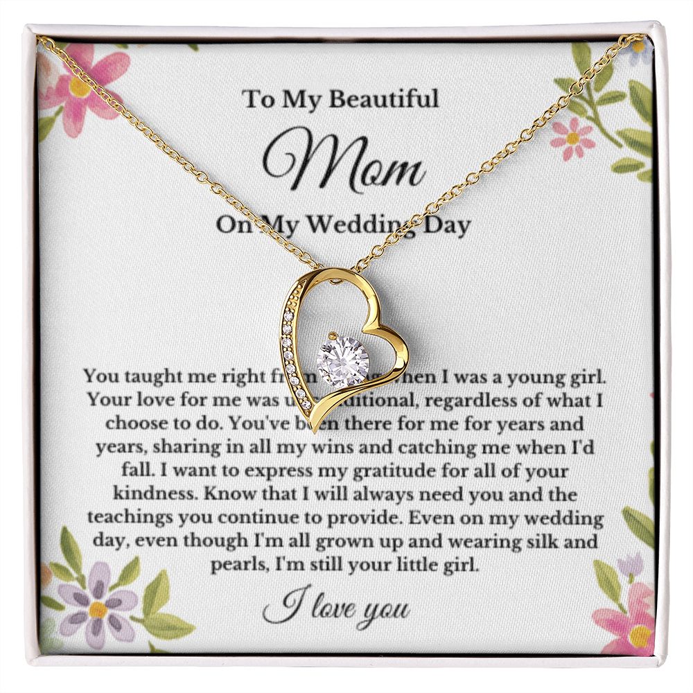 Mother Of The Bride Gift From Daughter Mother Of The Bride Necklace From Bride Gift Mom Of Bride Present To Mom From Bride Gifts