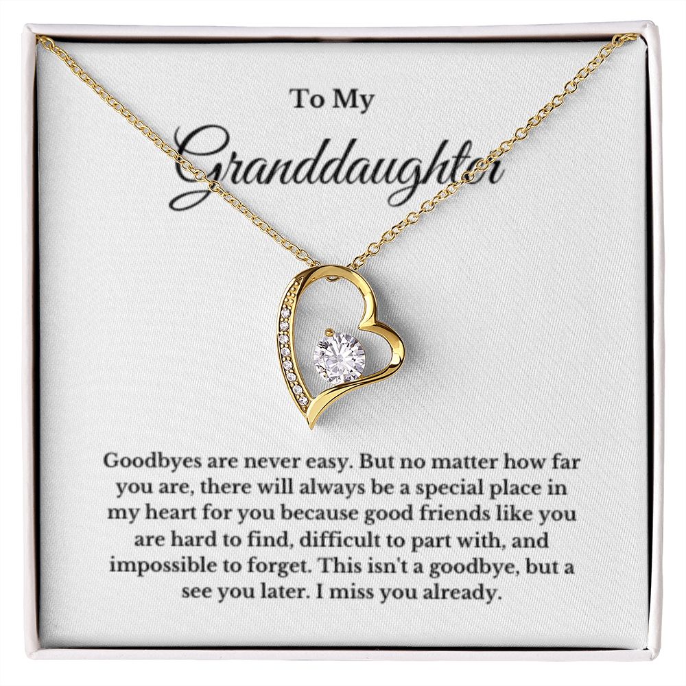 Granddaughter Going Away Gift, From Grandma, From Grandpa, Moving Away Gift Farewell Gift Granddaughter Goodbye Gift