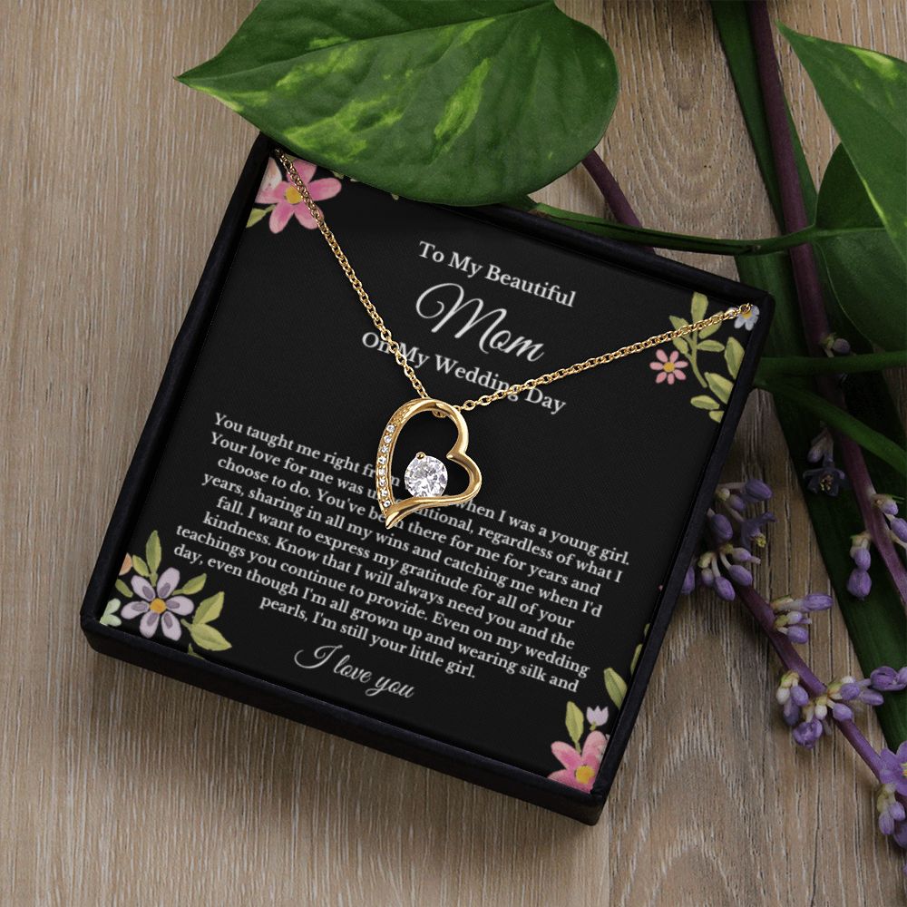 Mother Of The Bride Gift From Daughter Mother Of The Bride Necklace From Bride Gift Mom Of Bride Present To Mom From Bride Gifts