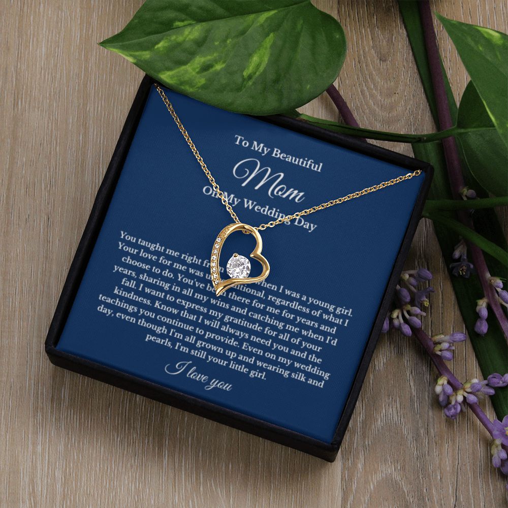 Mother Of The Bride Gift From Daughter Mother Of The Bride Necklace From Bride Gift Mom Of Bride Present To Mom From Bride Gifts