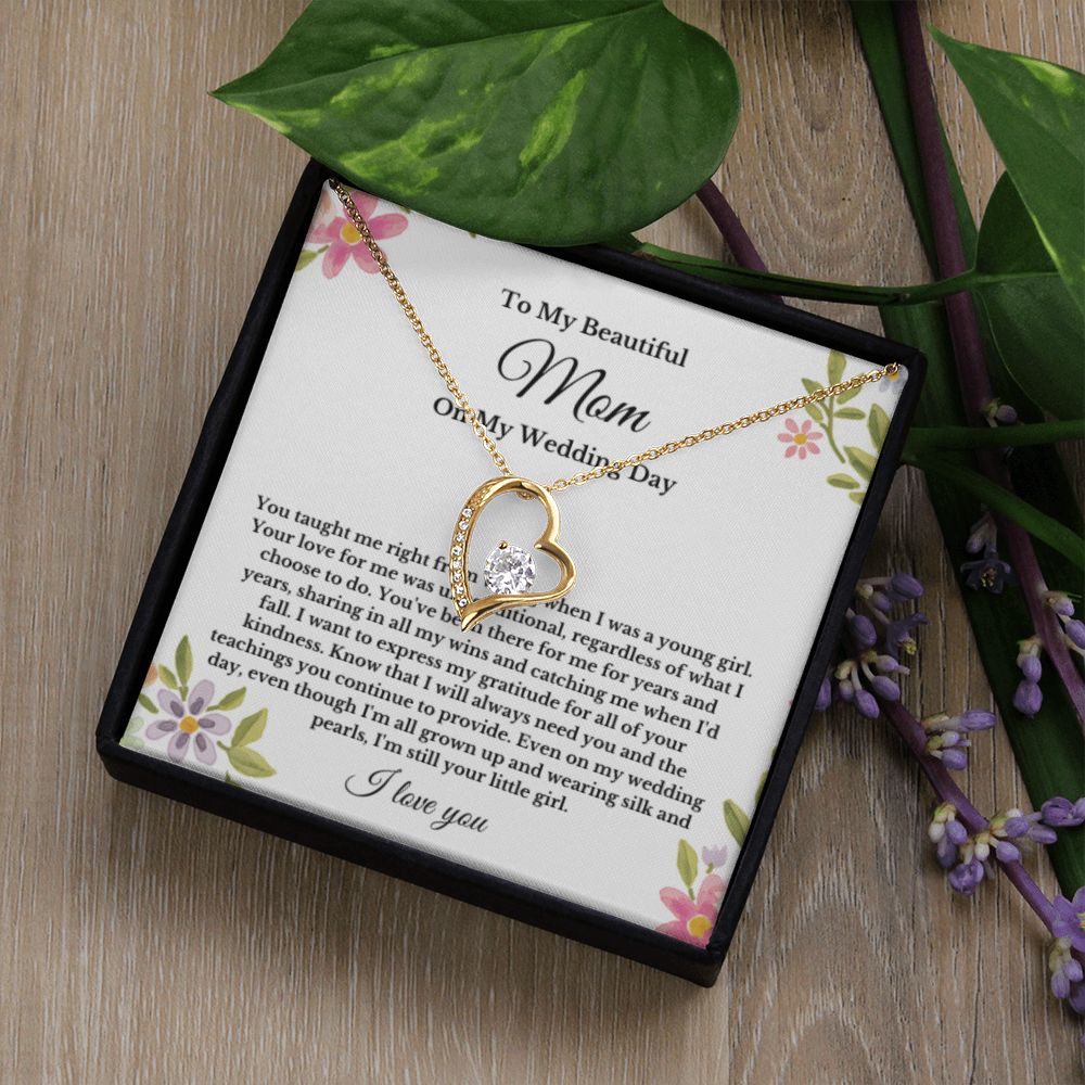 Mother Of The Bride Gift From Daughter Mother Of The Bride Necklace From Bride Gift Mom Of Bride Present To Mom From Bride Gifts